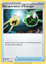 Récupération d'Énergie 127/160 Pokémon Zénith Suprême (CRZ)