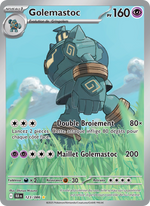 Golemastoc 123/86 — Pokémon Foudre Noire (BLK)