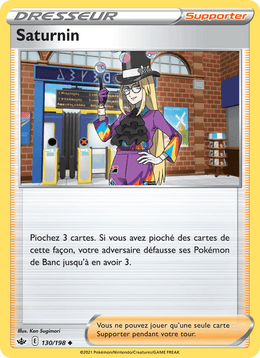 Saturnin 130/233 Pokémon Règne de Glace (CRE)