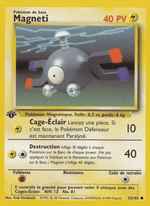 Magneti 53/102 Pokémon Set de Base (BS)