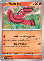 Plumeline 026/252 Pokémon Étincelles Déferlantes (EV08)