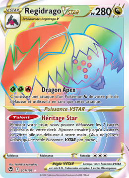 Regidrago VSTAR 201/245 — Pokémon Tempête Argentée (SIT)