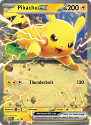 Pikachu-ex 106/PROMO — Pokémon Promo Écarlate et Violet (SVP)