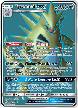 Tyranocif GX 203/236 — Pokémon Tonnerre Perdu (LOT)
