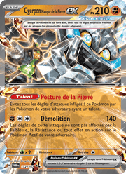 Ogerpon Masque de la Pierre-ex 112/226 Pokémon Mascarade Crépusculaire (EV06)