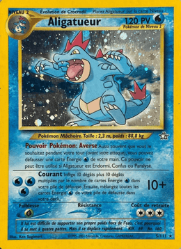 Aligatueur 5/111 Pokémon Neo Genesis (N1)