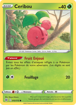 Ceribou 012/216 Pokémon Stars Étincelantes