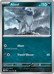 Absol 063/130 Pokémon Flammes Fantasmagoriques (ME02)