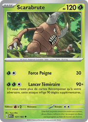 Scarabrute 127/207 Pokémon 151 (MEW)