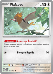 Piafabec 021/207 Pokémon 151 (MEW)
