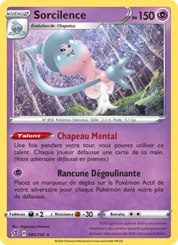 Sorcilence 85/209 Pokémon Clash des Rebelles
