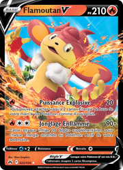 Flamoutan V 022/230 — Pokémon Zénith Suprême (CRZ)