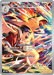 Typhlosion de Luth 190/244 — Pokémon Rivalités Destinées (EV10)