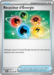 Recycleur d'Énergie 164/244 Pokémon Rivalités Destinées (EV10)