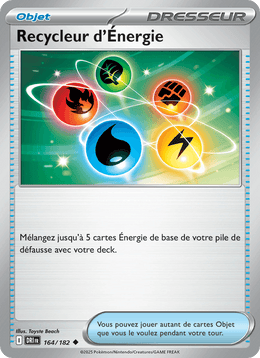 Recycleur d'Énergie 164/244 Pokémon Rivalités Destinées (EV10)