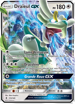 Draïeul GX 115/169 — Pokémon Gardiens Ascendants (GRI)
