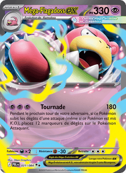 Méga-Flagadoss-ex 031/120 Pokémon Nuit Noire (ME05)