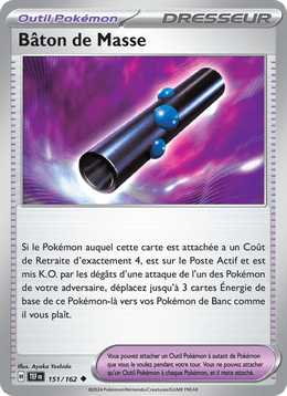 Bâton de Masse 151/218 Pokémon Forces Temporelles (EV05)