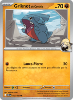 Griknot de Cynthia 102/244 Pokémon Rivalités Destinées (EV10)
