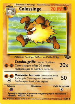 Colossinge 43/64 Pokémon Jungle (JU)