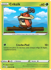 Crikzik 010/160 Pokémon Zénith Suprême (CRZ)