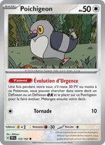 Poichigeon 133/218 Pokémon Forces Temporelles (EV05)