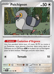 Poichigeon 133/218 Pokémon Forces Temporelles (EV05)