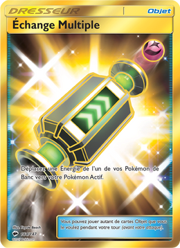 Échange Multiple 164/169 — Pokémon Ombres Ardentes (BUS)