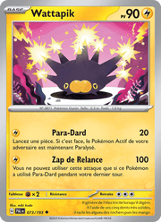 Wattapik 073/279 Pokémon Évolutions à Paldea (EV02)