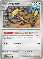 Argouste 110/188 Pokémon Méga-Évolution (ME01)