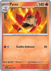 Pyrax 029/190 Pokémon Aventures Ensemble (EV09)