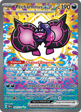 Pêchaminus-ex 163/180 Pokémon Évolutions Prismatiques (EV8.5)