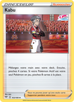 Kabu 163/201 Pokémon Ténèbres Embrasées
