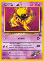 Sabrina's Abra 19/53 Pokémon Wizards Black Star Promos (WBSP)
