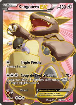 Kangourex EX 103/110 — Pokémon Étincelles (FLF)