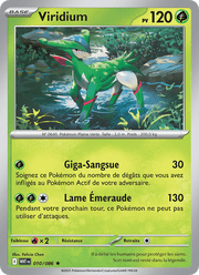 Viridium 010/173 Pokémon Flamme Blanche (WHT)