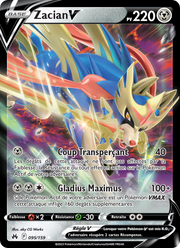 Zacian V 095/230 — Pokémon Zénith Suprême (CRZ)