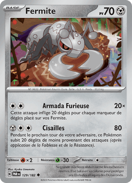 Fermite 129/266 Pokémon Faille Paradoxe (EV04)