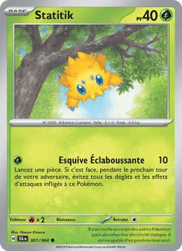 Statitik 001/99 Pokémon Fable Nébuleuse (EV6.5)