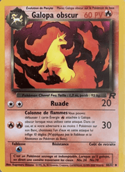 Galopa obscur 44/83 Pokémon Team Rocket (RO)