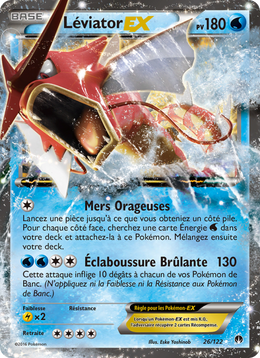 Léviator EX 26/126 — Pokémon Rupture Turbo (BKP)