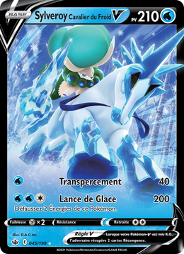 Sylveroy Cavalier du Froid V 45/233 — Pokémon Règne de Glace (CRE)