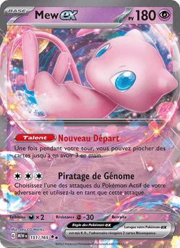 Mew-ex 151/207 Pokémon 151 (MEW)