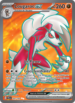 Lougaroc-ex - Lycanroc ex - Évolutions à Paldea 241