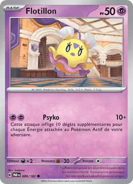 Flotillon 080/266 Pokémon Faille Paradoxe (EV04)