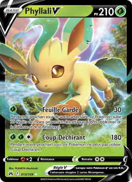 Phyllali V 013/230 — Pokémon Zénith Suprême (CRZ)