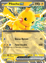 Pikachu-ex 028/180 Pokémon Évolutions Prismatiques (EV8.5)
