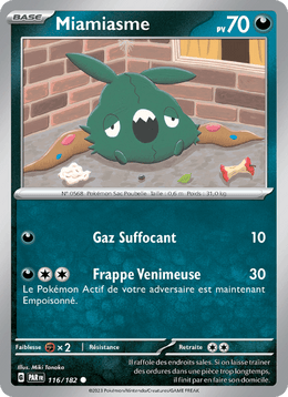 Miamiasme 116/266 Pokémon Faille Paradoxe (EV04)