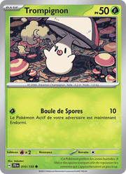 Trompignon 010/190 Pokémon Aventures Ensemble (EV09)