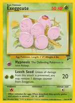 Exeggcute 74/130 Pokémon Base Set 2 (B2)